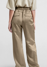 Load image into Gallery viewer, Yasmine Satin Wide Leg Trouser