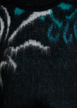 Load image into Gallery viewer, Faye Black/Petrol Knit