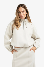 Load image into Gallery viewer, Yasmine Zip Turtleneck Cloud Grey