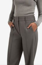 Load image into Gallery viewer, Yasmine Wide Leg Dark Night Grey Trs