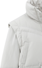 Load image into Gallery viewer, Yasmine Jacket with Zip Off Sleeves Cloud Grey