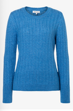 Load image into Gallery viewer, More and More Powder Blue Cableknit