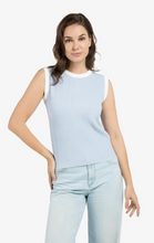 Load image into Gallery viewer, Yaya Blue Rib Vest