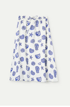 Load image into Gallery viewer, Clara Lobster Midi Skirt