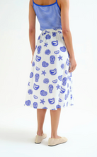 Load image into Gallery viewer, Clara Lobster Midi Skirt