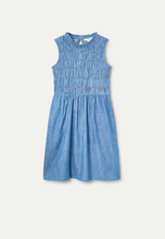 Load image into Gallery viewer, Clara Blue Mini Dress