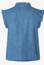 Load image into Gallery viewer, More & More Denim Blouse