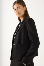 Load image into Gallery viewer, More & More Black Jersey Jacket