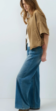 Load image into Gallery viewer, Yaya Contrast Blazer Otter Brown