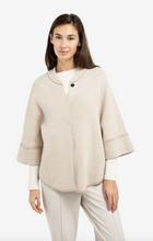 Load image into Gallery viewer, YaYa Chunky Knit Zip Poncho