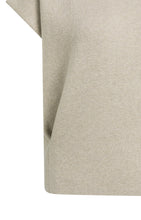 Load image into Gallery viewer, Jacquard knit top with cap sleeves