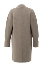 Load image into Gallery viewer, Long coatigan with patch pockets