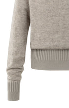 Load image into Gallery viewer, Long sleeve cardigan with double rib details