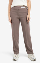 Load image into Gallery viewer, Woven trousers with asymmetrical waistband and straight fit - Type: lookbook