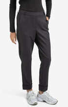 Load image into Gallery viewer, Yasmine Oyster Black Trousers
