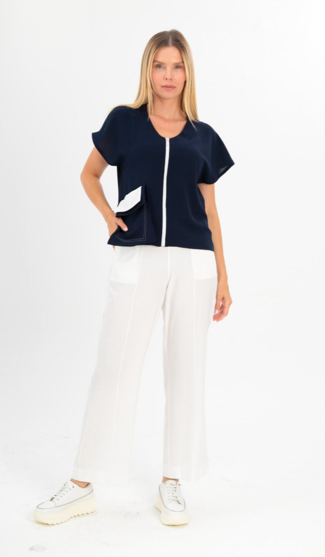 I.nco Navy Top 4287