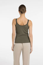 Load image into Gallery viewer, Yaya  Army Green Singlet
