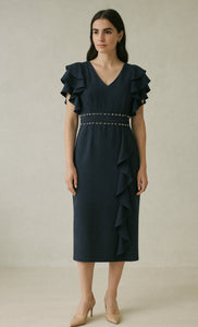 Lizabella Navy Dress 2185