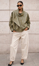 Load image into Gallery viewer, Annie Soft Moss PU Jacket
