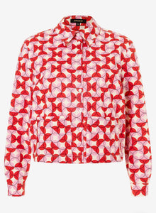 More and More Red/Pink Blouse