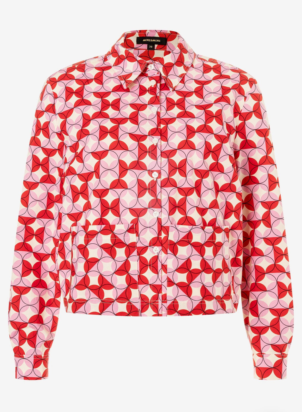 More and More Red/Pink Blouse