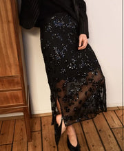 Load image into Gallery viewer, Part Two VivikaPW  Skirt Black

