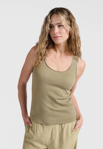 Yasmine Ribbed Singlet