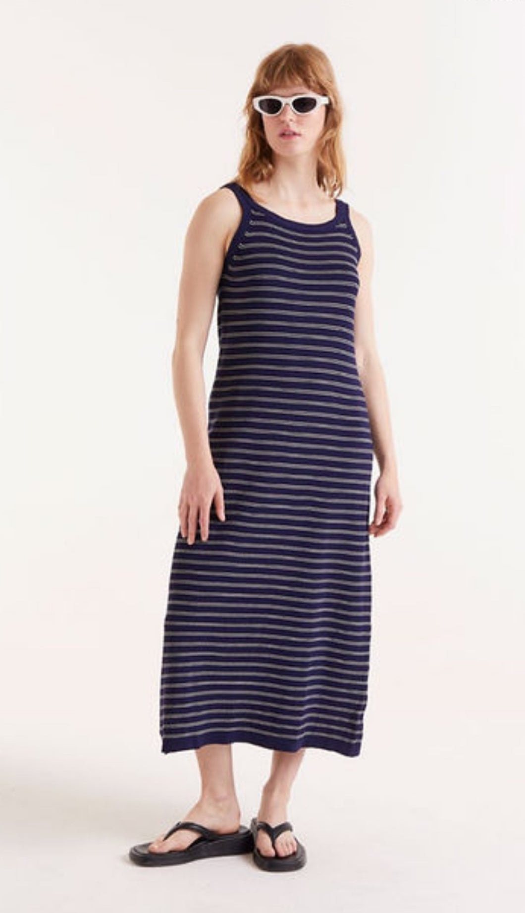 Clara Striped Knit Dress