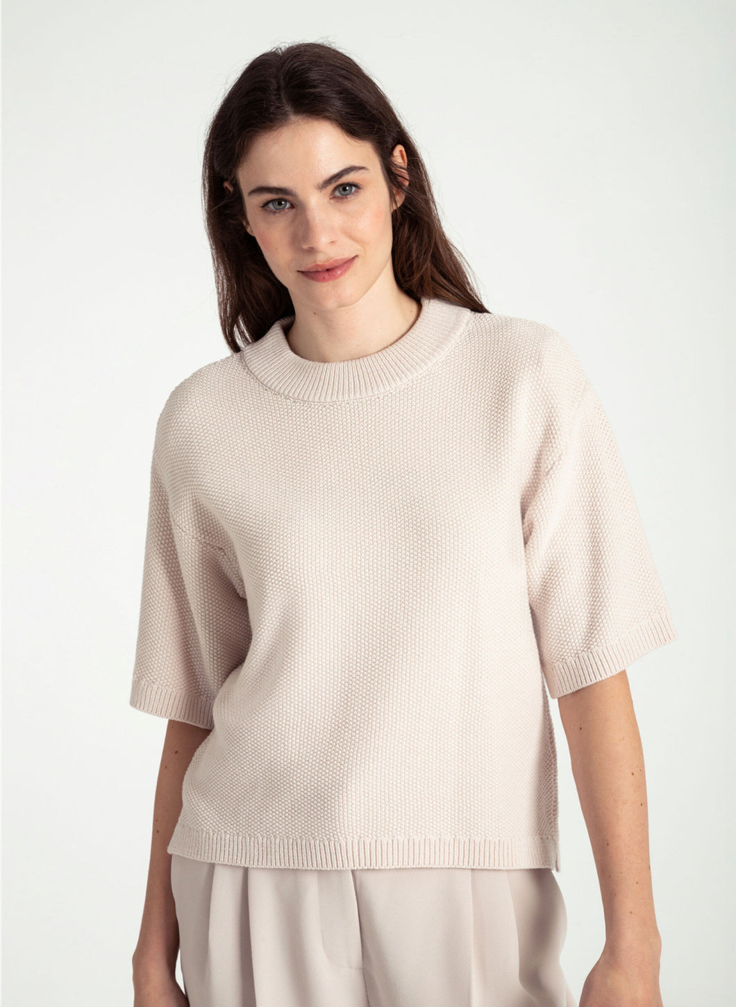 More and More Cream Knit
