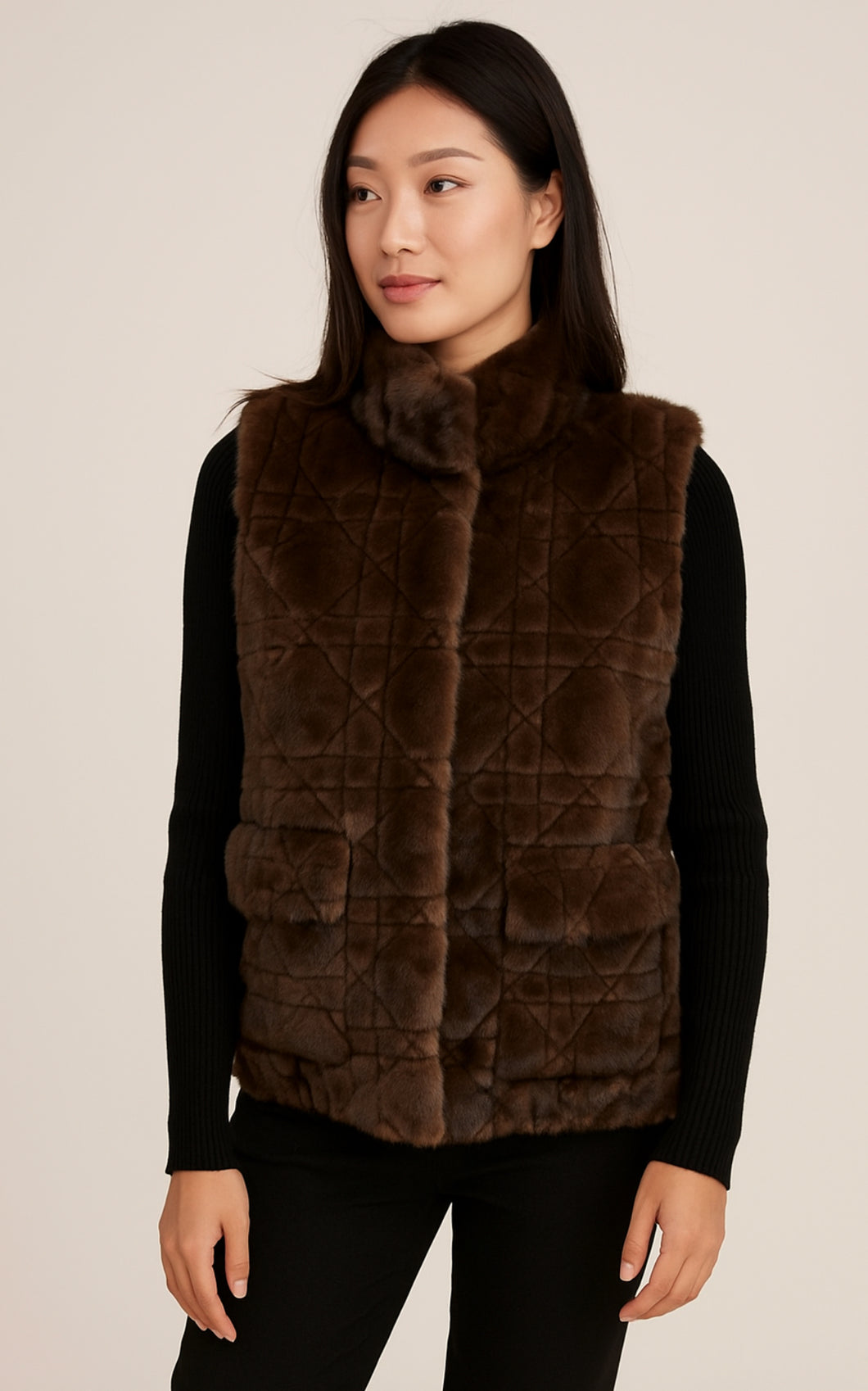 Jayne Coffee Gilet