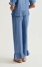 Load image into Gallery viewer, Clara Blue Frill Trousers

