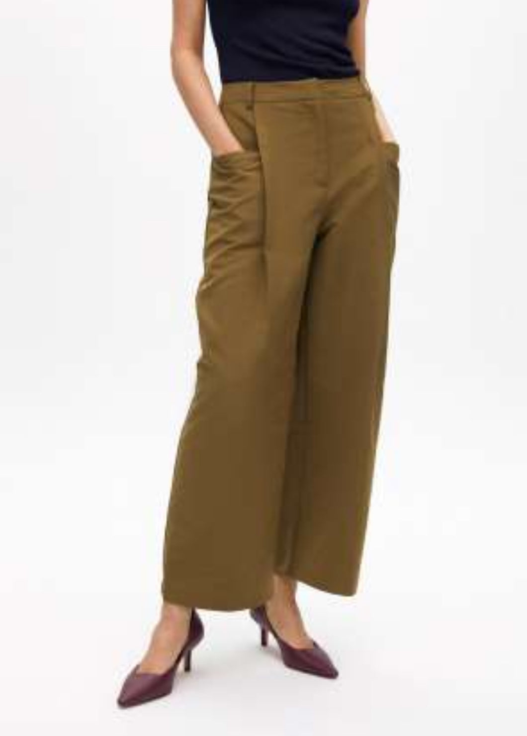 Maggie Khaki Trousers