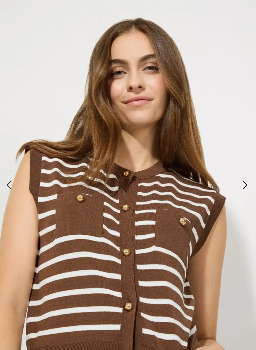 More and More Stripe Tank