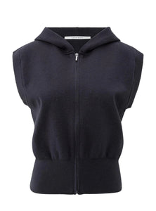 Yasmine Inkwell Sleeveless Hoodie
