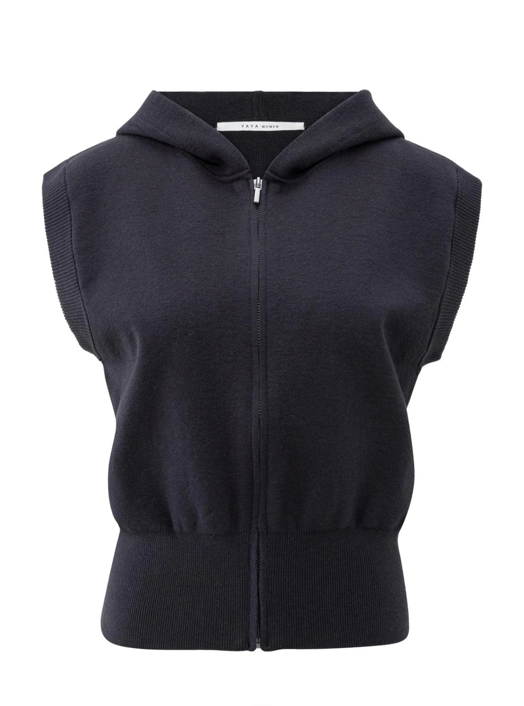 Yasmine Inkwell Sleeveless Hoodie