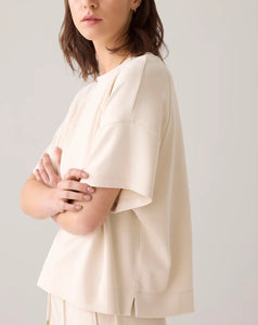 Selena Ivory Scuba Top