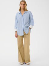 Load image into Gallery viewer, Part Two SavannaPW Blouse Hydrangea Stripe
