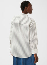 Load image into Gallery viewer, Part Two SavannaPW Blouse Fig Stripe
