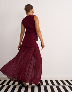 Carrie Merlot 2 Piece