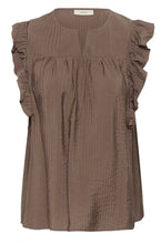 Load image into Gallery viewer, InWear HillaryIW SS Shirt Coffee Quartz *NEW
