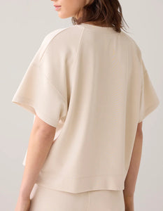 Selena Ivory Scuba Top
