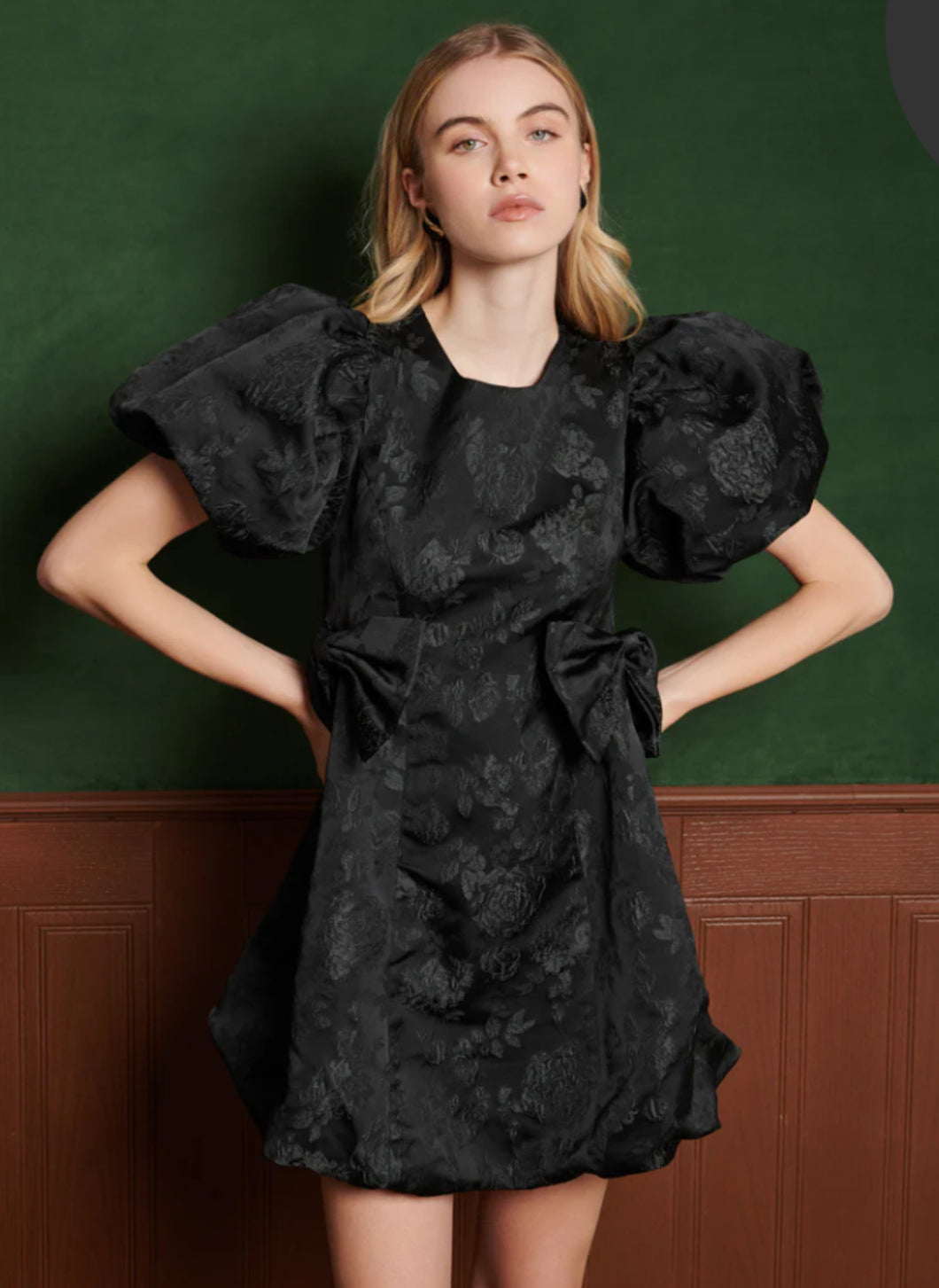 SJ Birch Bow Mini Dress