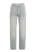 Load image into Gallery viewer, Yaya Mid Grey Cargo Jeans
