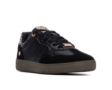 Load image into Gallery viewer, Black Leopard Trainers
