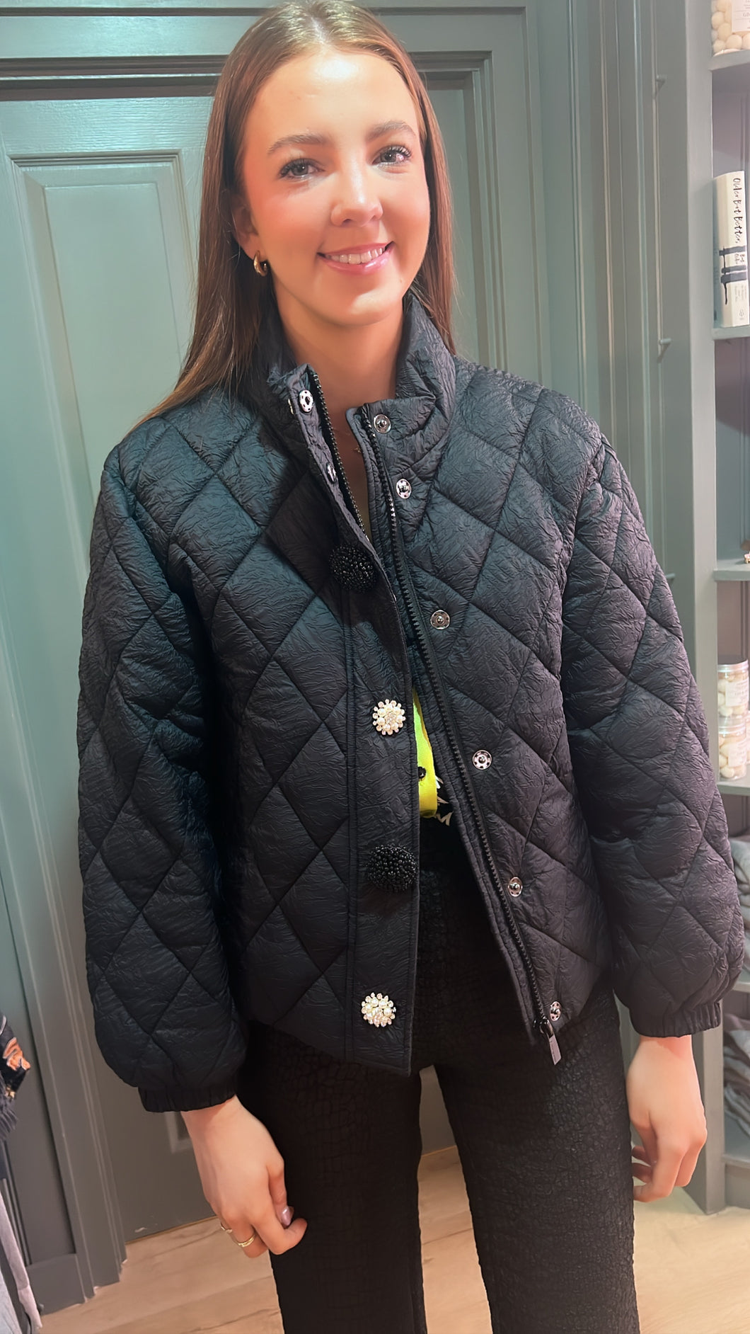 Maite Quilted Bomber