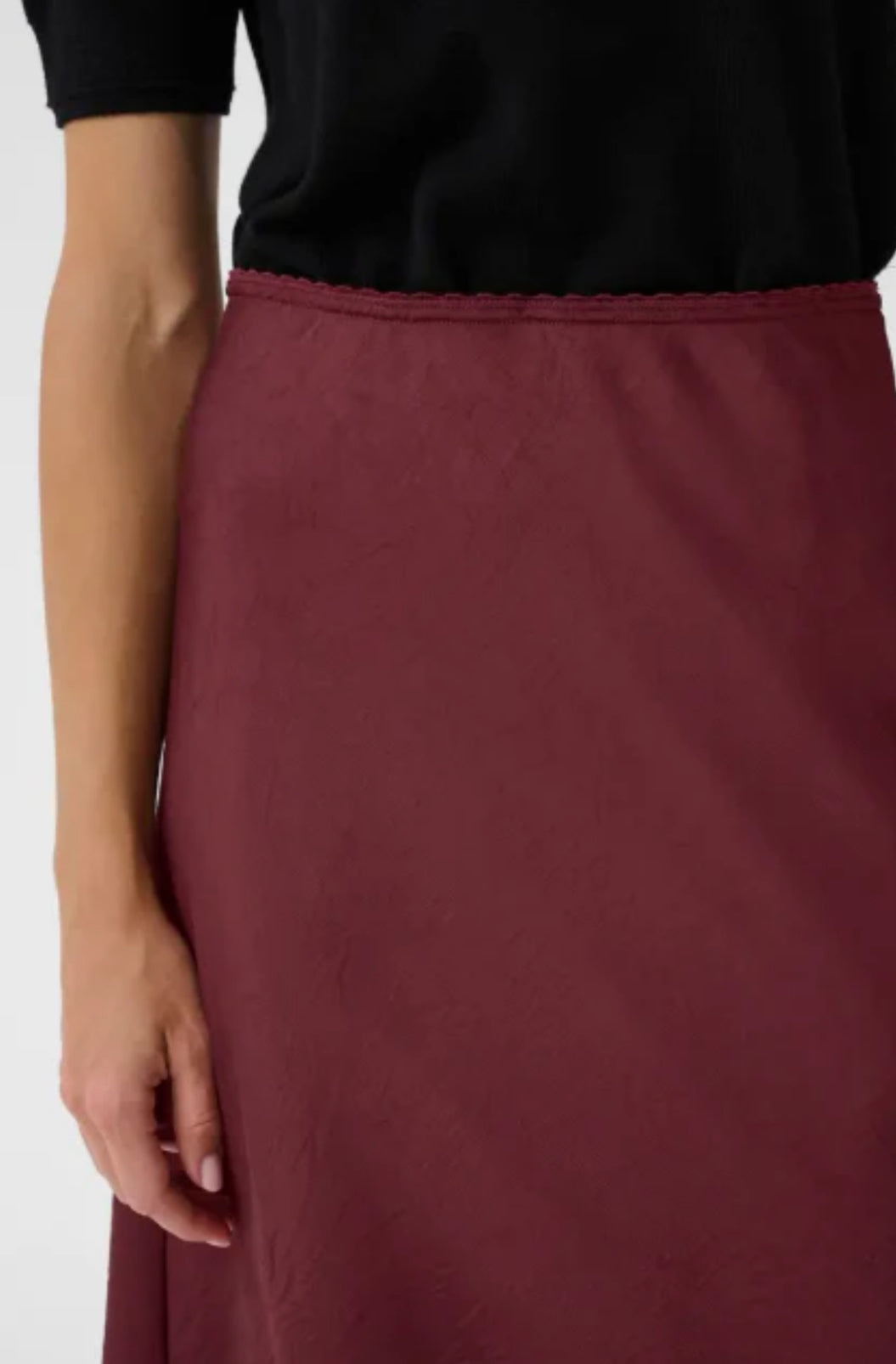 Part Two LaurinaPW Skirt Tawny Port