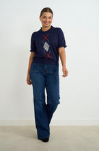 Load image into Gallery viewer, Willow Navy Argyle
