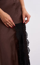 Load image into Gallery viewer, Chocolate and Lace Skirt
