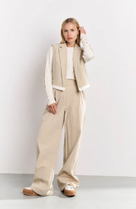 Yasmine Sleevless Cotton Jacket