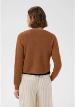 Load image into Gallery viewer, Part Two Gigia Linen Blend Cardigan in Argan Oil *NEW
